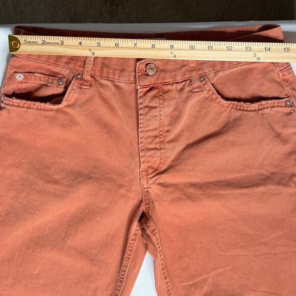 Free People We The Free Maggie Button Fly Distressed Hem Jeans - Picture 5 of 8